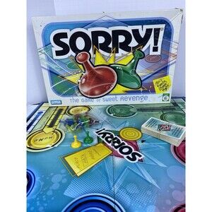 Sorry Parker Brothers 2005 Classic Vintage Board Game Kids Family